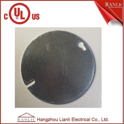 চীন Steel Round Electrical Outlet Covers , 0.80mm to 1.60mm Thickness সরবরাহকারী